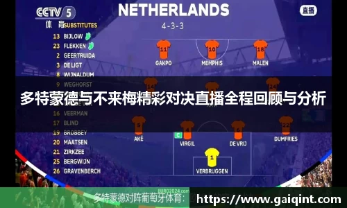 多特蒙德与不来梅精彩对决直播全程回顾与分析